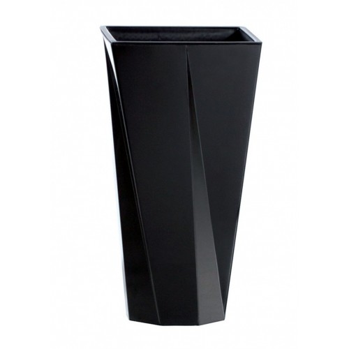 PROSPERPLAST URBI TWIST P Doniczka 1,2 / 2,8l, czarny DURD140P PROSPERPLAST URBI TWIST P Doniczka 1,2 / 2,8l, czarny DURD140P