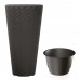 Prosperplast MATUBA SLIM Doniczka 30x55cm antracyt DPMT300