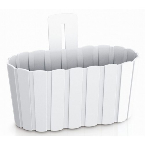 PROSPERPLAST BOARDEE WALL Doniczka 27,4 cm, biała DDES280 PROSPERPLAST BOARDEE WALL Doniczka 27,4 cm, biała DDES280