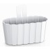 PROSPERPLAST BOARDEE WALL Doniczka 27,4 cm, biała DDES280