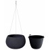 Prosperplast SPLOFY Bowl WS Doniczka wisząca 29cm, 3,9l, antracyt DKSP290WS