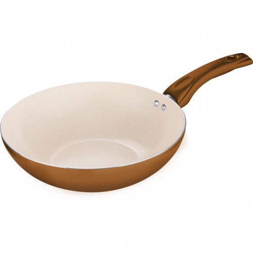 LAMART LT1073 Wok 28 cm brązowy 42002040