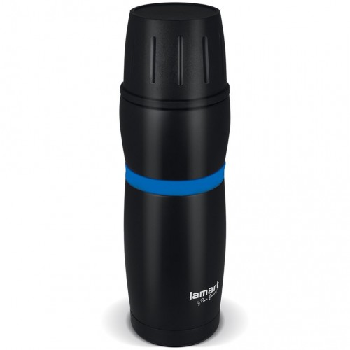 LAMART termos LT4052 CUP 480 ml czarny/niebieski 42002978 LAMART termos LT4052 CUP 480 ml czarny/niebieski 42002978