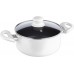 LAMART LT1016 Garnek Multicolor z pokrywką Biały 42001456
