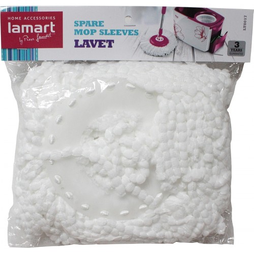 LAMART LAVET Zapasowe nakładki do mopa LT8017, 42001301 LAMART LAVET Zapasowe nakładki do mopa LT8017, 42001301