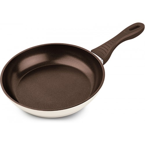 LAMART Patelnia ceramiczna K2246MB, 220 mm, biała, 42001213