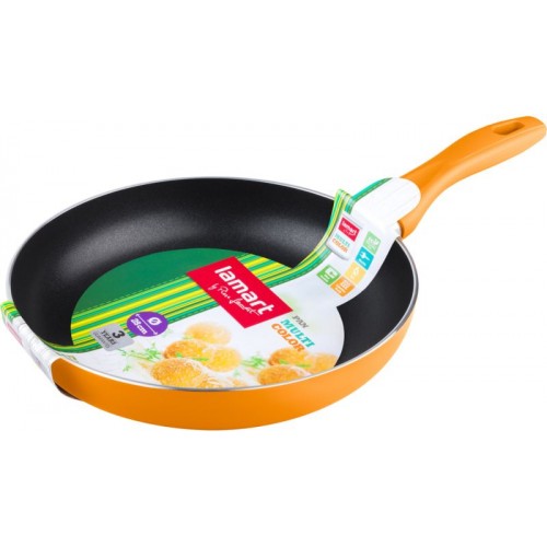 LAMART LT1030 Patelnia z powłoka nieprzywierającą 28cm pomarańczowa 42001470