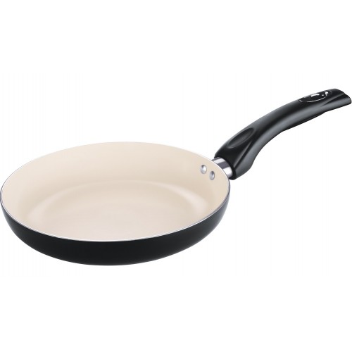LAMART ECOLOR Patelnia ceramiczna LTK2805BW czarna, 42000204