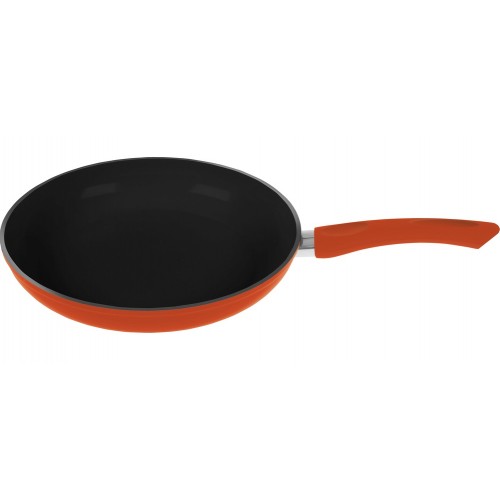 LAMART Patelnia ceramiczna K2652RB czerwona, 40026517