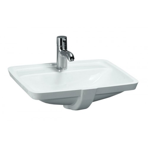 LAUFEN PRO Umywalka podblatowa 52,5x40cm, biała H8119660001041 LAUFEN PRO Umywalka podblatowa 52,5x40cm, biała H8119660001041