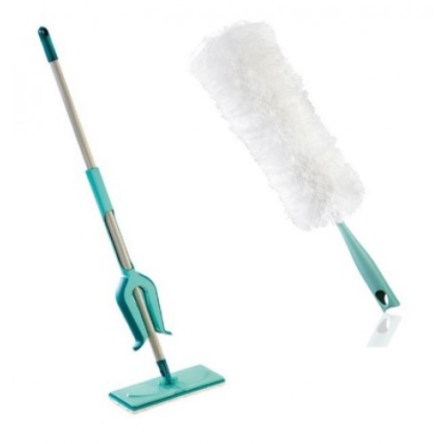 LEIFHEIT Mop Piccolo micro duo + zmiotka do kurzu 57020+41520 LEIFHEIT Mop Piccolo micro duo + zmiotka do kurzu 57020+41520