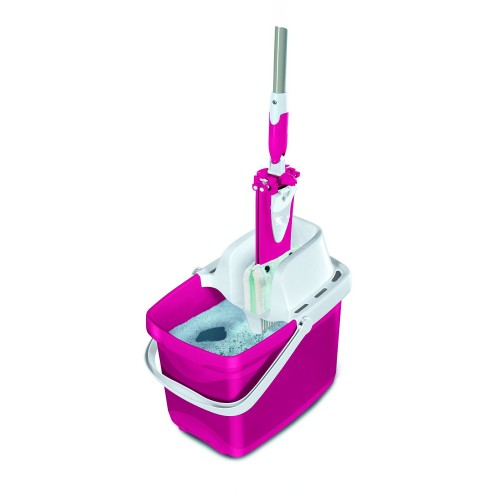 LEIFHEIT Zestaw mopa Clean Combi, różowy 55327