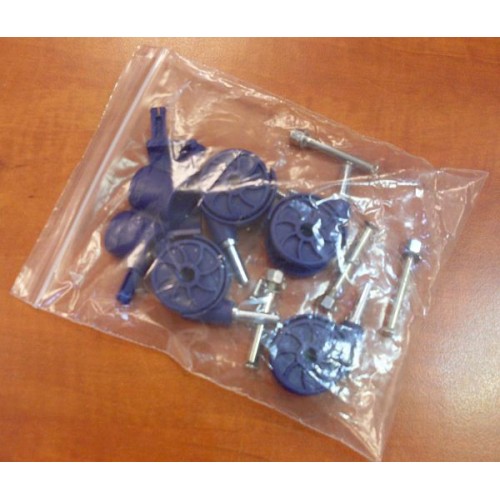 LEIFHEIT Zestaw kółek do suszarki Tower 300 Deluxe 89033 LEIFHEIT Zestaw kółek do suszarki Tower 300 Deluxe 89033