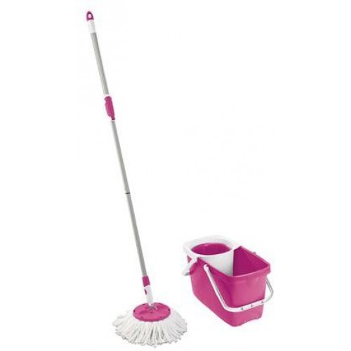 LEIFHEIT Zestaw Clean Twist Mop, sweet pink 52043