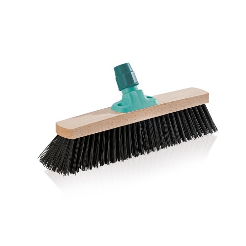 LEIFHEIT Szczotka Xclean Outdoor 40 cm z drewnianym drażkiem 140 cm 45006