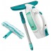 LEIFHEIT Dry&Clean Odkurzacz do szyb z drążkiem i myjką Window Washer (Click System) 51003