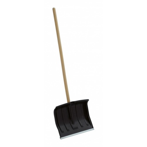 PROSPERPLAST PRACTIC ECO STANDARD Łopata do śniegu, czarna mata ILT37S