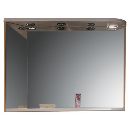 RAVAK Praktik M 780 L Lustro z półką, brzoza/biały X000000160