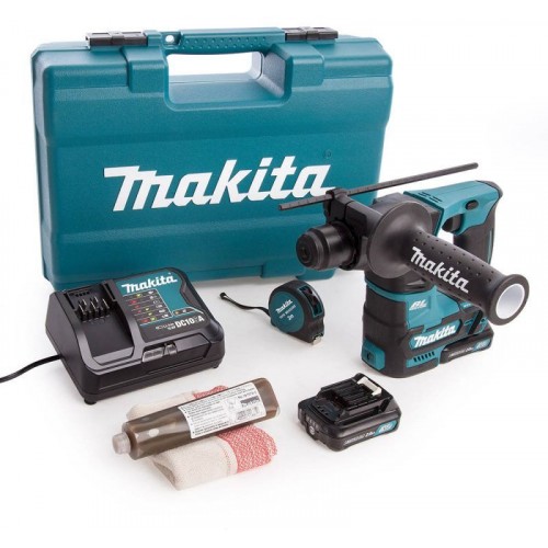 Makita HR166DWAE1 Akumulatorowa młotowiertarka Li-ion (2x2,0Ah/12V)