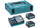 Makita 191J81-6 Zestaw Li-ion XGT 40V 2xBL4025 Akumulator + DC40RA Ładowarka + Makpac 1