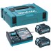 Makita 191J81-6 Zestaw Li-ion XGT 40V 2xBL4025 Akumulator + DC40RA Ładowarka + Makpac 1