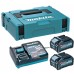 Makita 191J97-1 Zestaw Li-ion XGT 40V 2xBL4040 Akumulator + DC40RA Ładowarka + Makpac 1