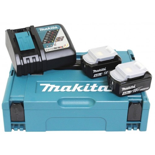 Makita 197494-9 2xBL1840 akumulator + ładowarka DC19RC +Makpac 1