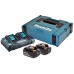 Makita Zestaw Li-ion LXT 18V 2xBL1840B + DC18RD Ładowarka + walizka 197504-2