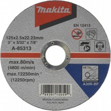 Makita A-85313 Tarcza tnąca 125x2,5x22mm do stali