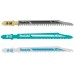 Makita B-06292 Superexpres Zestaw brzeszczotów do wyrzynarek 75mm, 3szt