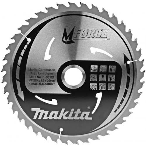 MAKITA TARCZA TNĄCA MFORCE 235X30MM; 40Z B-08121