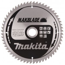 Makita B-32792 Makblade Piła tarczowa z płytkami węglikowymi do drewn 255x30mm, 60Z
