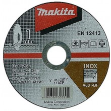 Makita B-12239 Tarcza tnąca 125x1x22mm Inox
