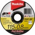 Makita B-45727 Tarcza tnąca 115x0,8x22mm Inox