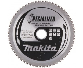 Makita B-47058 Tarcza tnąca specjalizowana 150x20mm TCT 60Z do metalu= old B-47173