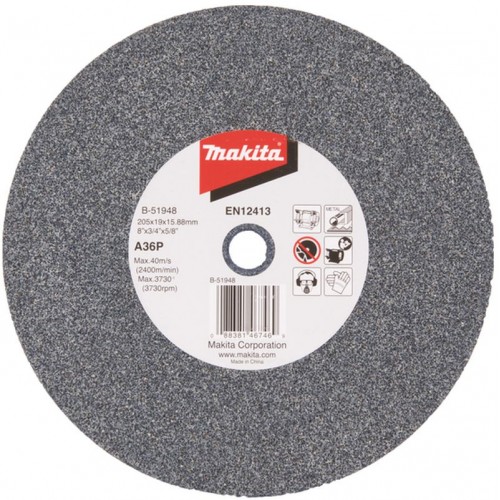 Makita B-51948 Kamień szlifierski A36P 205x19x15.88mm