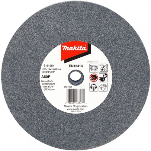 Makita B-51954 Kamień szlifierski A60P 205x19x15.88mm