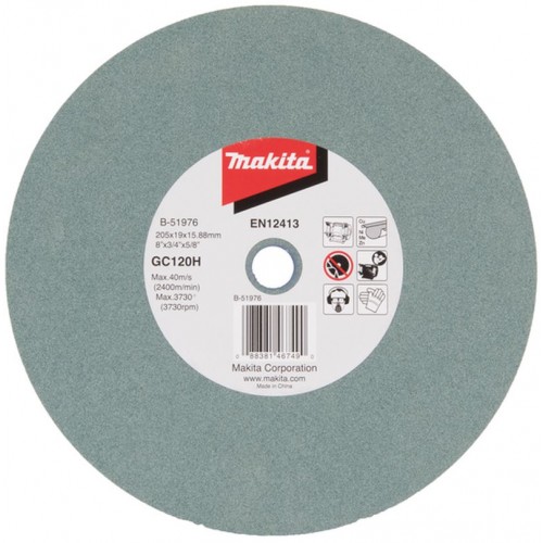 Makita B-51976 Kamień szlifierski GC120H 205x19x15.88mm