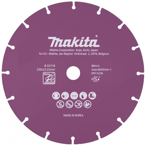 Makita B-53718 Tarcza diamentowa (uniwersalna) 230x1.6x22,23mm