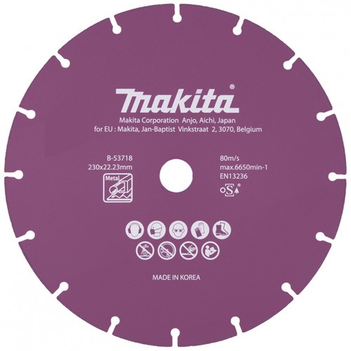 Makita B-53718 Tarcza diamentowa (uniwersalna) 230x1.6x22,23mm