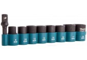 Makita E-16639 Zestaw nasadki udarowe 3/8´´ 9szt.=oldB-54651