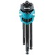 Makita B-65894 Zestaw kluczy imbusowych 9 szt