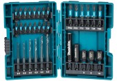 Makita B-66896 Zestaw bitów i wierteł 33 szt. ImpactBLACK
