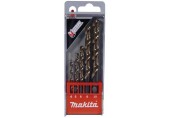 Makita D-30508 Zestaw wierteł do metalu HSS-Metall MForce 5 szt 4-10mm