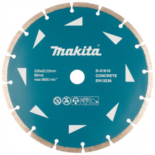 Makita D-41610 Tarcza diamentowa segmentowa 230x22,23mm