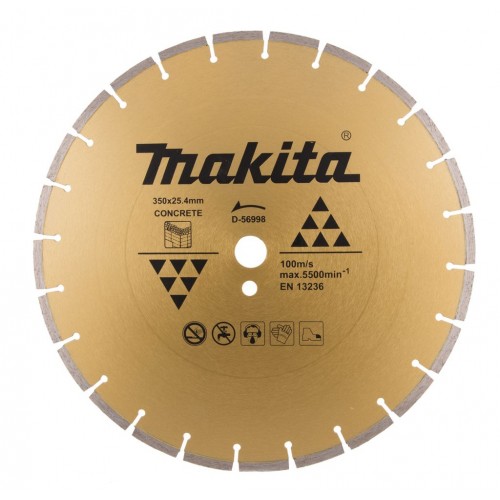 Makita D-56998 Tarcza diamentowa 350 x 25,4 x 7,5 mm