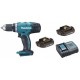 Makita DDF453SYX4 akumulatorowa wiertarko-wkrętarka 2x Li-ion 18V/1,5 Ah