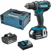 Makita DDF482RFJ Akumulatorowa Wiertarko-wkrętarka Li-ion Li-ion (2x3,0Ah/18V) Makpac 2