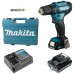 Makita DF333DSAE Akumulatorowa Wiertarko-wkrętarka (2x2,0 Ah/12V) CXT, walizka