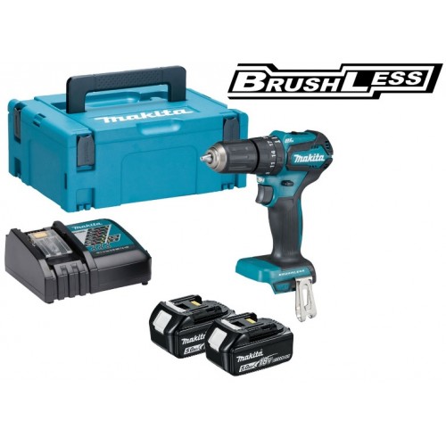 Makita Wkrętarka akumulatorowa Li-ion 18V 5.0 Ah, walizka DHP483RTJ